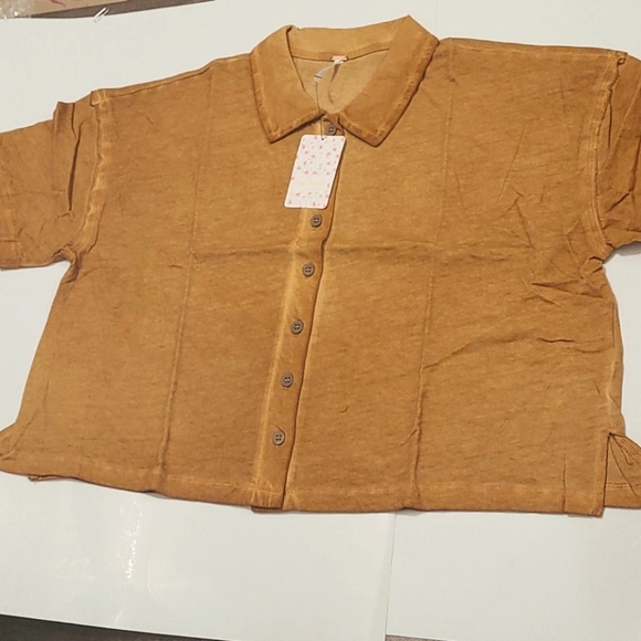 Free People Women's Weekend Rush Top - Picture 5 of 7